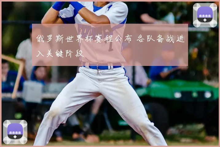 俄罗斯世界杯赛程公布 各队备战进入关键阶段