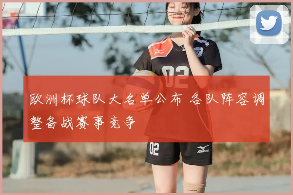 欧洲杯球队大名单公布 各队阵容调整备战赛事竞争