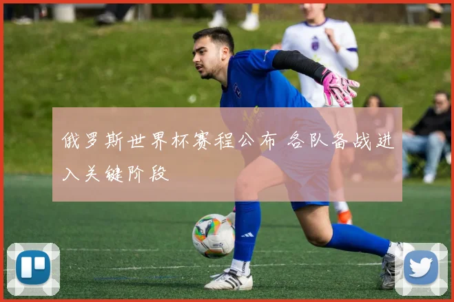 俄罗斯世界杯赛程公布 各队备战进入关键阶段