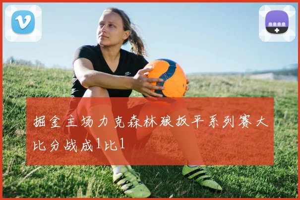 掘金主场力克森林狼扳平系列赛大比分战成1比1