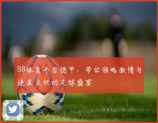 BB体育平台德甲，带你领略激情与速度交织的足球盛宴